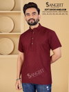 Sangeet Soft Rayon Handloom Dobby Rayon Mens Short Kurta Exporters In India
